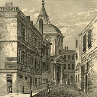 'The College of Physicians, Warwick Lane, 1868', (1897). Creator: Unknown.