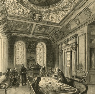 'The Old Court of Aldermen, Guildhall', 1897. Creator: Unknown.