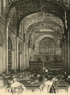 'The Library, Guildhall', 1897. Creator: Unknown.