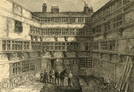 'Sir R. Whittington's House, Crutched Friars, 1803', (1897). Creator: Unknown.