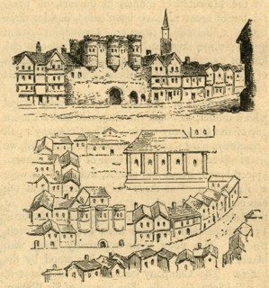 'Cromwell House, From Aggas's Map', (1897). Creator: Unknown.