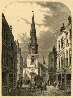 'St. Antholin's Church, Watling Street (1868)', (1897). Creator: Unknown.