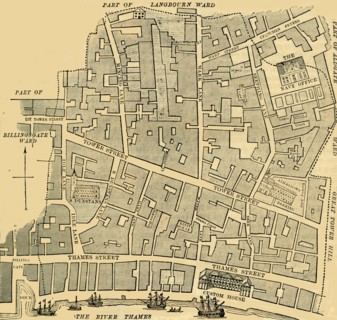 'Tower Street Ward', (c1872). Creator: Unknown.