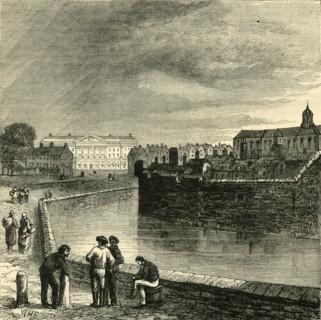 'The Tower Moat', (c1872). Creator: Unknown.