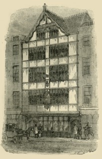 'Street Front of Crosby Hall', c1872. Creator: Unknown.