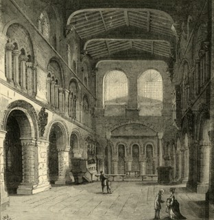 'Interior of St. Bartholomew-The-Great', c1872. Creator: Unknown.