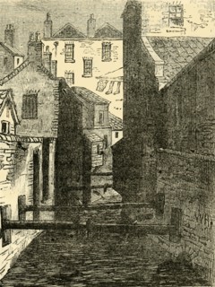 'The Fleet Ditch, from the Red Lion.', (c1872). Creator: Unknown.