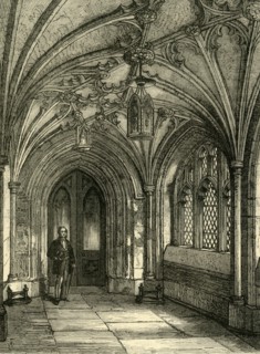 'Porch of St. Sepulchre's Church', c1872. Creator: Unknown.