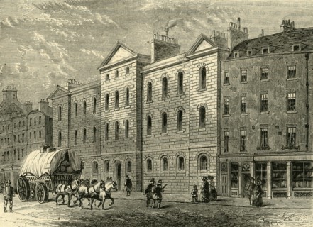 'Giltspur Street Compter, 1840', (c1872). Creator: Unknown.