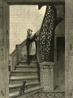 'Staircase in Southampton House', c1872. Creator: Unknown.