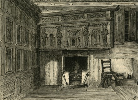 'Room of a House in Fulwood's Rents (After Archer.)', (c1872). Creator: Unknown.