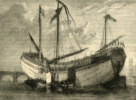 'The Chinese Junk', (1881). Creator: Unknown.