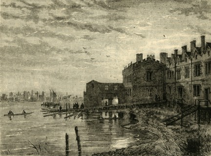 'Old Whitehall Stairs', (1881). Creator: Unknown.
