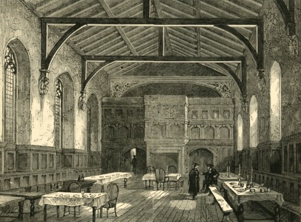 'The College Hall', (1881). Creator: Unknown.