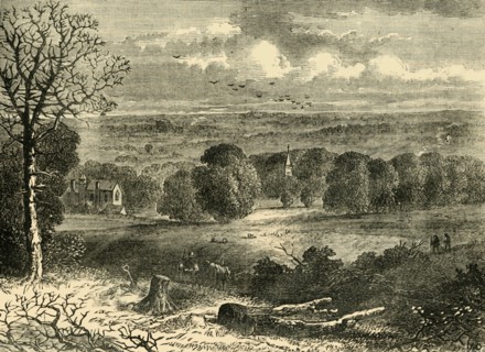 'Site of the Crystal Palace in 1852', (c1878). Creator: Unknown.