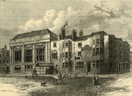 'The Horns Tavern, Kennington, in 1820', (c1878). Creator: Unknown.