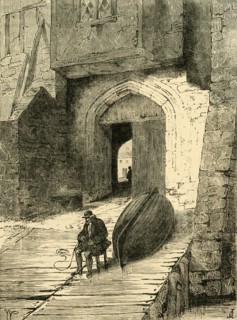 'Old Whitehall Stairs', (c1878). Creator: Unknown.