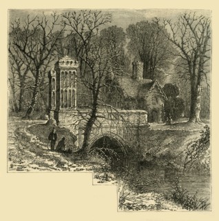'The Moat, Fulham Palace', (c1878). Creator: Unknown.