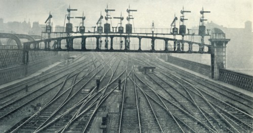 'A Bridge of Signals', 1922. Creator: Unknown.