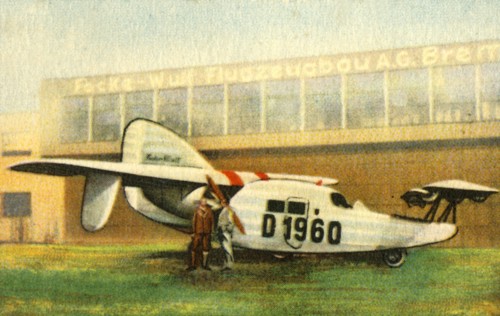 Focke-Wulf F19a Ente plane, 1920s, (1932). Creator: Unknown.