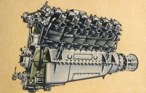 BMW VIIa aircraft engine, 1920s, (1932). Creator: Unknown.