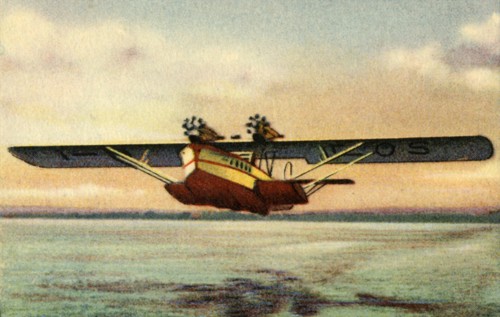 Dornier Superwal flying boat, 1920s, (1932).  Creator: Unknown.