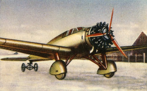 Messerschmitt M 28 mail plane, 1932.  Creator: Unknown.