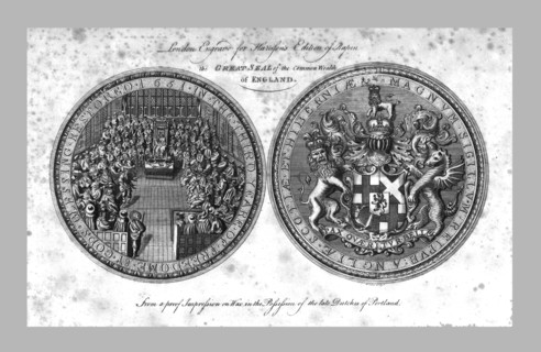 'The Great Seal of the Common Wealth of England', 1785. Creator: Unknown.