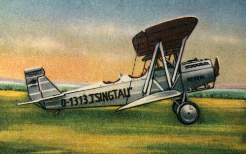 Heinkel HD 24 L Tsingtau plane, 1920s, (1932). Creator: Unknown.