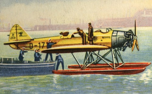 First catapult post delivery, 1929, (1932). Creator: Unknown.