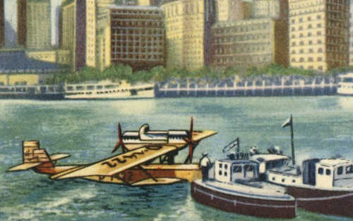 Wolfgang von Gronau arrives in New York, August 1930, (1932). Creator: Unknown.