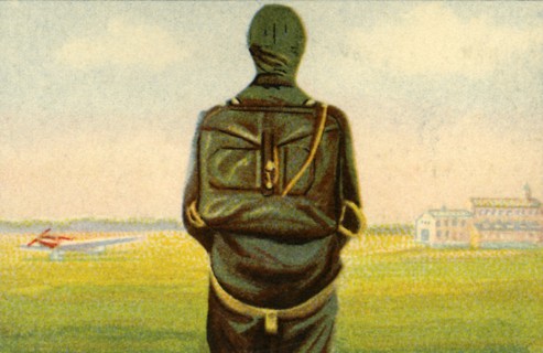 Heinecke parachute, c1918, (1932).  Creator: Unknown.