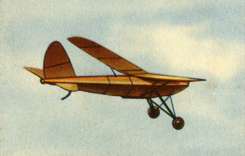 Powered model plane, 1932. Creator: Unknown.
