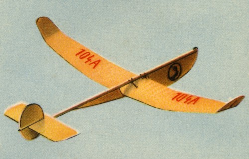 'Winkler' model plane, 1932. Creator: Unknown.