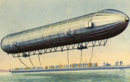 Zeppelin LZ 1, 1900, (1932). Creator: Unknown.