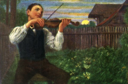 The Moonlight Violinist, c1928. Creator: Unknown.