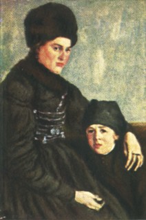 Woman from Dachau with child, c1928. Creator: Unknown.