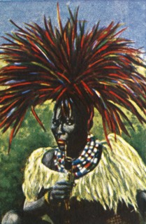 Swazi man from South Africa, c1928. Creator: Unknown.