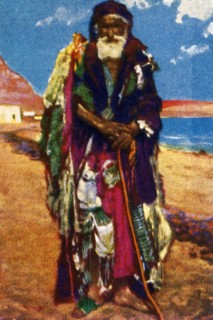 Elderly beggar, Egypt, c1928. Creator: Unknown.