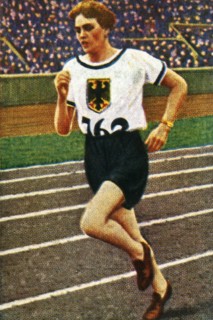 German runner Lina Radke, 1928. Creator: Unknown.
