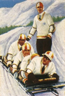 Germany II, German bobsleigh team, 1928. Creator: Unknown.