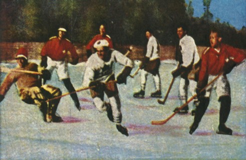 Canadian ice hockey team, 1928. Creator: Unknown.