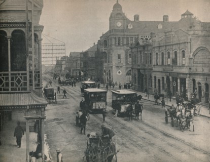 'Commissioner Street, Johannesburg', c1900. Creator: Unknown.