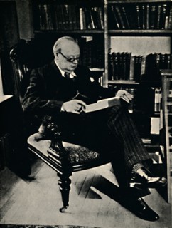'Winston Spencer Churchill in His Library', 1945. Creator: Unknown.