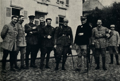 'Churchill Visits The Somme Battlefield', 1915, (1945).  Creator: Unknown.