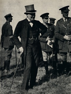 'With Sir Henry Wilson on the Rhine', 1919, (1945).  Creator: Unknown.