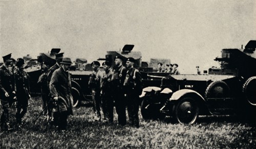'Royal Tank Regiment in Germany', 1918, (1945). Creator: Unknown.