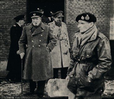 'British Prime Minister Visits The Western Front', 1944, (1945). Creator: Unknown.