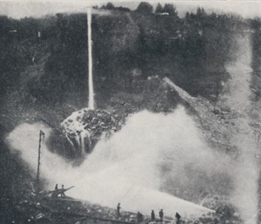 'Hydraulic Mining', 1923. Creator: Unknown.