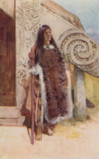 'A Maori Chieftainess', 1923. Creator: Unknown.